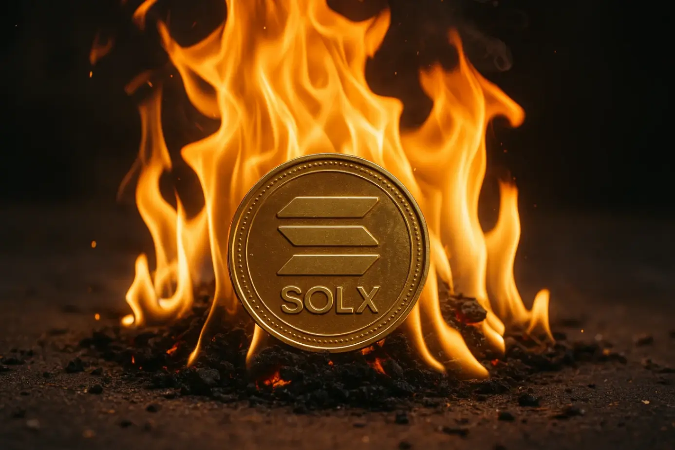 Сжигание 55 миллиардов SOLX: как это влияет на цену токена?